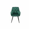 Fotoliu Velvet , stofa catifelata, 50x45x87 cm Green picture - 4
