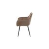 Fotoliu Velvet stofa catifelata 50x45x87 cm LIGHT BROWN picture - 2