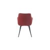 Fotoliu Velvet, stofa catifelata, 50x45x87 cm Red picture - 5