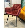 Fotoliu Velvet, stofa catifelata, 50x45x87 cm Red picture - 7