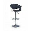 H46 Scaun Bar Culoare: Alb / Negru 60/46/93 - 115 cm picture - 3