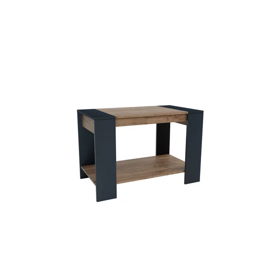 Living Bristol Artisan, set modular, spațiu depozitare generos, rafturi integrate, 150x90x51 cm, Stejar Artisan picture - 8