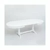 Masă Europa extensibilă, Din MDF Și PAL, Mecansim Extensibil 160-240x80x80 cm, Alb picture - 2