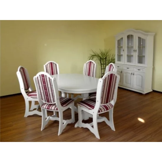 Masă Europa extensibilă, Din MDF Și PAL, Mecansim Extensibil 160-240x80x80 cm, Alb picture - 3