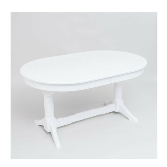 Masă Europa, design extensibil, structură robustă, PAL + furnir, 240 cm, Nuc picture - 2