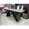 Masă Extensibilă Dexter, design modern, blat MDF + ceramică, mecanism extensie integrat, cadru MDF + oțel, 180-260x90x77 cm, Antracit picture - 3