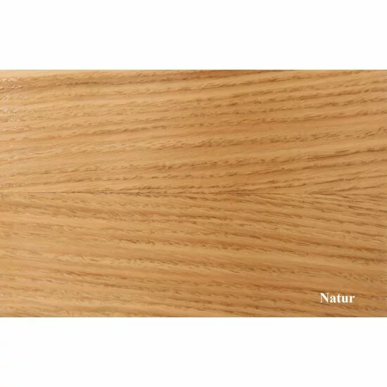 Masă rotundă extensibilă, cu blat detașabil, din lemn, 100/140 cm, alb picture - 13