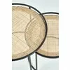 Set 2 măsuțe cafea Manado, design modern, MDF, 51x42 cm, natur picture - 5