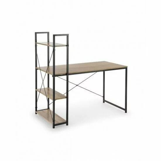 Birou Narvik B1, design compact, PAL melaminat, 120x64x120 cm, alb picture - 4