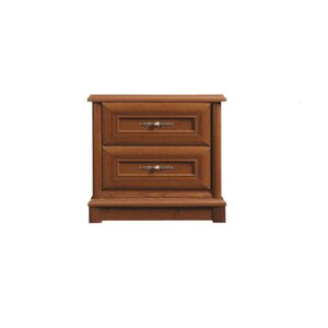 Noptieră Sonata, design clasic, structură MDF + PAL laminat, 57x54x39 cm