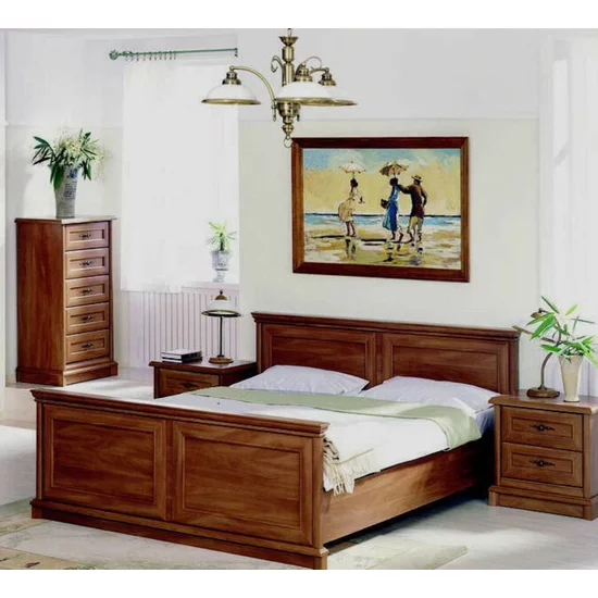 Noptieră Sonata, design clasic, structură MDF + PAL laminat, 57x54x39 cm picture - 3