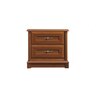 Noptieră Sonata, design clasic, structură MDF + PAL laminat, 57x54x39 cm, Castan picture - 1