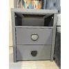 Noptieră Universal, gri - 45x40x57 cm, design minimalist, un sertar spațios, PAL melaminat picture - 4