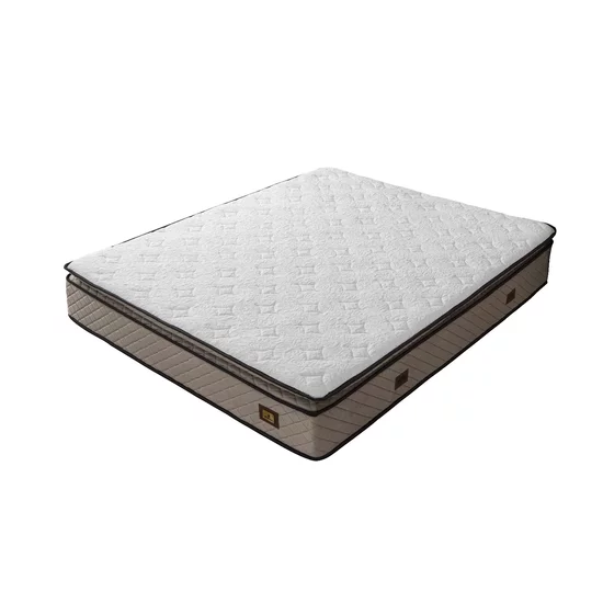 Pat  Adel cu saltea Gratis, crem - 160x200 cm, design elegant, confort premium, structură rezistentă picture - 4