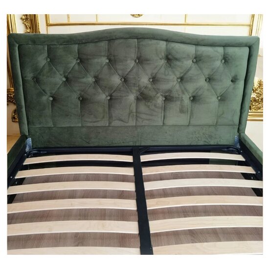 Pat Lyon, ladă depozitare, stofă rezistentă, 160x200 cm, Verde picture - 2