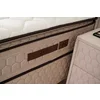 Pat + Saltea Gratis Petek, crem - 160x200 cm, catifea premium picture - 6