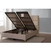 Pat + Saltea Gratis Petek, crem - 160x200 cm, catifea premium picture - 8