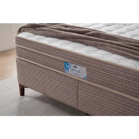 Pat + Saltea gratis Venus, gri - 160x200 cm, design modern picture - 6