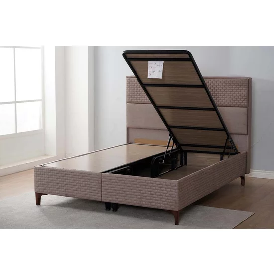 Pat + Saltea gratis Venus, gri - 160x200 cm, design modern picture - 3