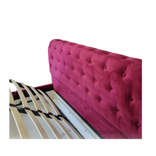 Pat Vio, design elegant, spațiu depozitare integrat, tapițerie textilă premium, 160x200 cm, Gri picture - 8