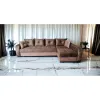 Colțar Lima Tip 2 extensibil, culoare personalizabila - 316x165 cm, cu ladă de depozitare, structură din brad și saltea cu memorie picture - 3