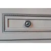 Comodă White 4D2S, 4 uși și 2 sertare spațioase, glisiere telescopice, PAL melaminat, 178.5x45x93.5 cm, Frasin Alb/Pin Argintiu picture - 3