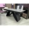 Masă Extensibilă Dexter, design modern, blat MDF + ceramică, mecanism extensie integrat, cadru MDF + oțel, 180-260x90x77 cm, Antracit picture - 3