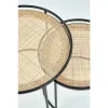 Set 2 măsuțe cafea Manado, design modern, MDF, 51x42 cm, natur picture - 5