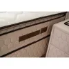 Pat + Saltea Gratis Petek, crem - 160x200 cm, catifea premium picture - 7