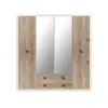 Set Dormitor Koen II, mobilier modular complet, pat 160x200 cm, dulap 4 uși, comodă și noptiere, MDF + PAL, Pin Arizona/Stejar Nava picture - 3