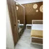 Set Dormitor Koen II, mobilier modular complet, pat 160x200 cm, dulap 4 uși, comodă și noptiere, MDF + PAL, Pin Arizona/Stejar Nava picture - 9