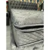 Set Pat Chester + Saltea Raysa Premium, culoare personalizabila - 160x200 cm, ladă depozitare, somieră metalică fixă, tapițerie catifea baby face picture - 11