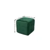 Set Tabureti Cube 47x47x47cm Verde picture - 2