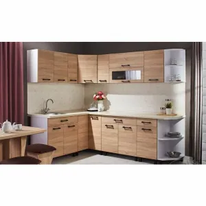 Bucătărie Iris Bardolino - 280 cm, set modular, PAL melaminat