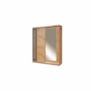 Dulap Effect 4-15, compartimentat, PAL melaminat, 215x175x60 cm, alb
