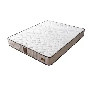 Saltea Nova, Bej - 160x200 cm, tehnologie Pocket Spring, strat bambus antibacterian, suport ortopedic