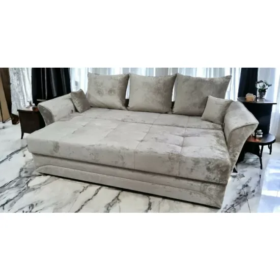 Canapea extensibilă Cora, culoare personalizabila - 230x100 cm, 3 locuri, ladă depozitare, stofă picture - 3