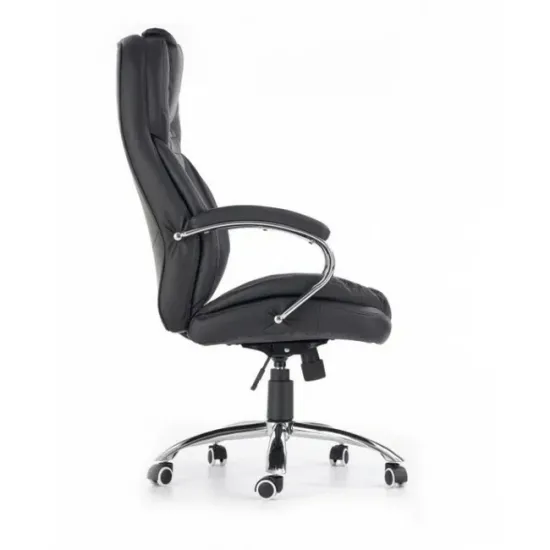 Scaun King, confort premium și spătar ergonomic, material textil, 45x48x93 cm, gri picture - 4