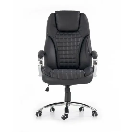 Scaun King, confort premium și spătar ergonomic, material textil, 45x48x93 cm, gri picture - 7