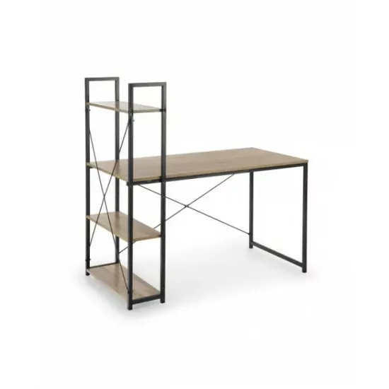 Birou Narvik B1, design compact, PAL melaminat, 120x64x120 cm, alb picture - 4