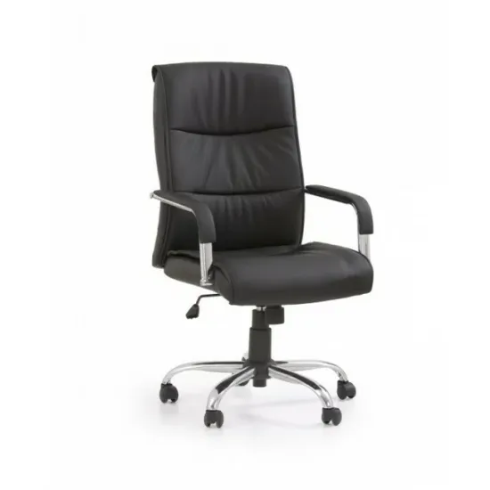 Scaun Hamilton, confort premium, funcție multiblock, piele ecologică, 60x70x102-111 cm, negru picture - 3