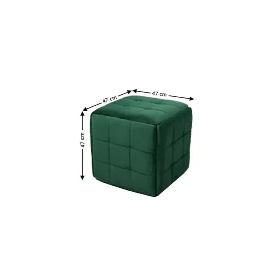 Set Tabureti Cube 47x47x47cm Verde picture - 2