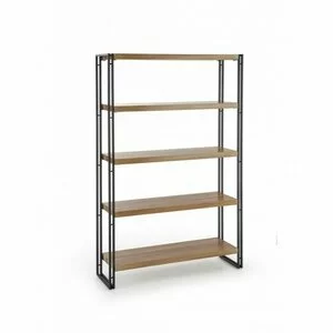 Raft Bolivar Reg2, stejar auriu/negru 100x30x155 cm vertical