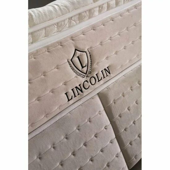 Saltea Lincolin 140x200 cm, arcuri Bonnell, strat dublu de burete, 32 cm picture - 4