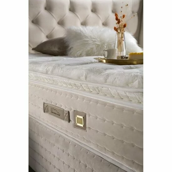 Saltea Lincolin 140x200 cm, arcuri Bonnell, strat dublu de burete, 32 cm picture - 7