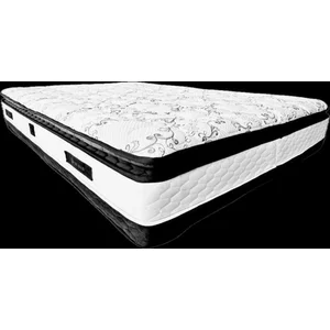 Saltea Lotus Super Ortopedică cu Topper, arcuri bonell, spumă HR 5 cm, topper spumă + matlasaj premium, tricot antialergic, fermitate medie, 160x200 cm