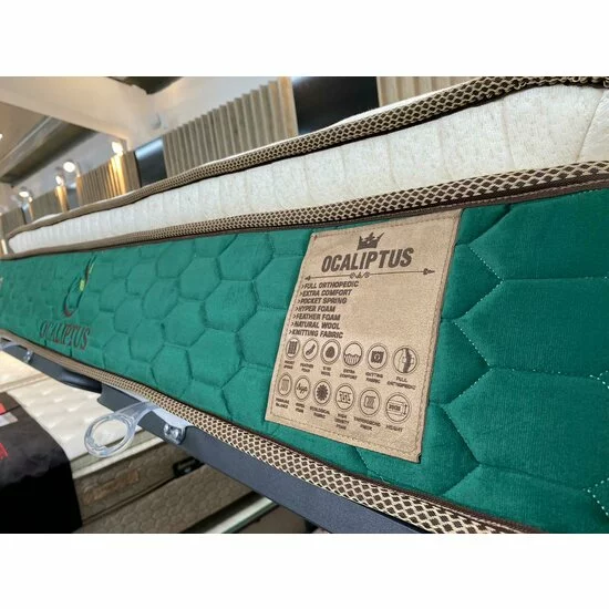 Saltea Opera cu arcuri Pocket și husă matlasată, 180x200 cm, verde picture - 3