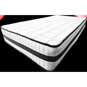 Saltea Ortopedică Senna, arcuri bonell oțel carbon, spumă poliuretanică HR 4 cm, tricot antialergic aloe vera, față vară/iarnă, fermitate medie, 160x200 cm