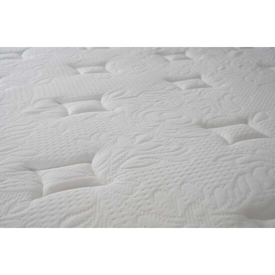 Saltea Terry, confort ortopedic, strat superior de spumă, susținere pentru coloană, 160x200 cm, Alb picture - 4