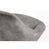 Scaun bar H102, reglabil pe înălțime, design ergonomic, tapițerie eco-piele, 78-100/53/48/62-84 cm, Negru picture - 4